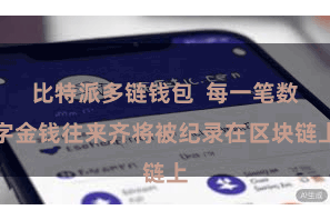 比特派多链钱包  每一笔数字金钱往来齐将被纪录在区块链上