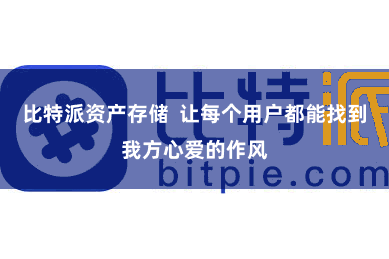 比特派资产存储  让每个用户都能找到我方心爱的作风