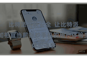 比特派区块安全  让比特派愈加相宜当前智妙手机的用户体验圭表